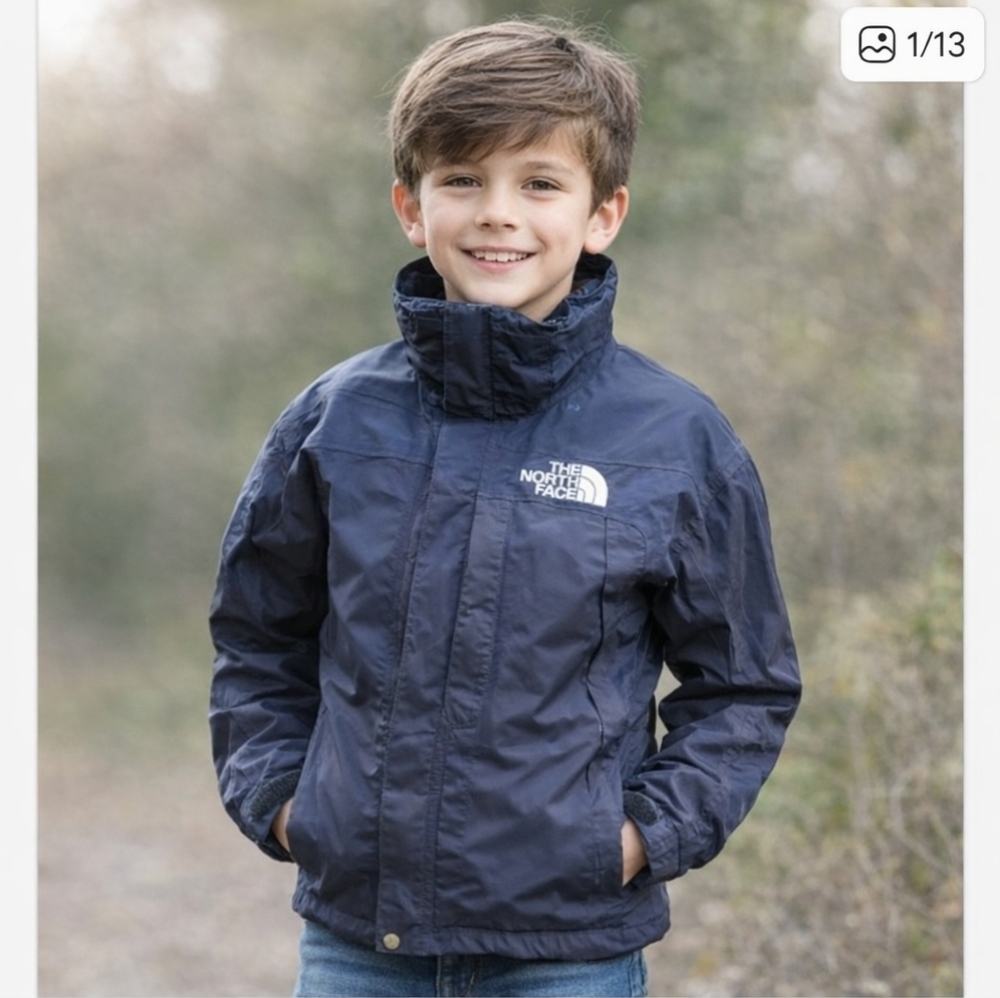 The‎ North Face Black Boysjacket M